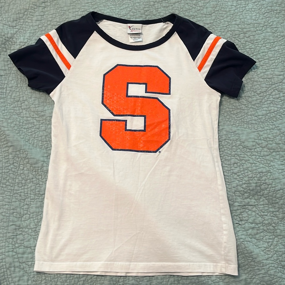 Syracuse Orange Women’s glittery logo tshirt size M